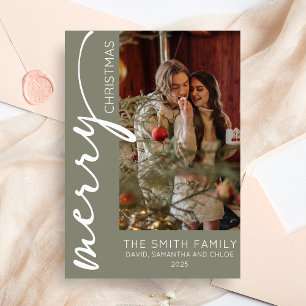 Modern Holiday Christmas Invitation