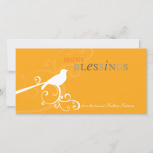 MODERN HOLIDAY PHOTOCARD :: whimsicalbird 4A