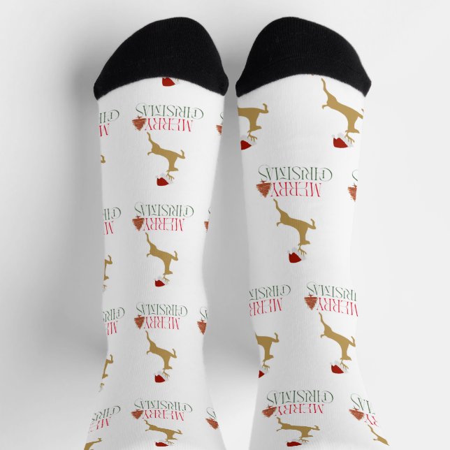 Modern Holiday  Socks Christmas (Top)