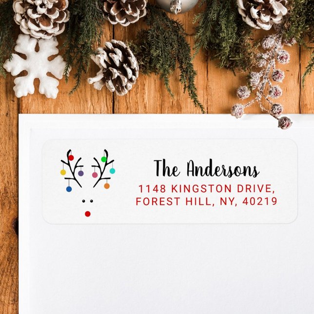 Modern Holiday Whimsical Reindeer Christmas (Creator Uploaded)