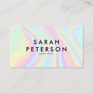 Modern Holographic Business Card