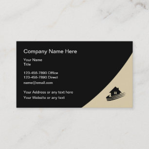 Modern Home Services Business Card