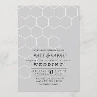 Modern Honeycomb Wedding