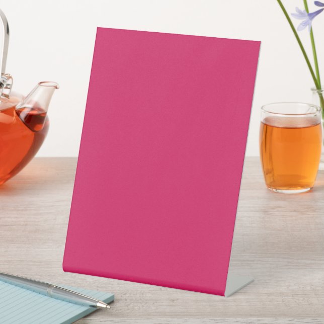 Modern Hot Pink Event Welcome Sign (In SItu)