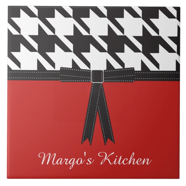 Modern Houndstooth Tile (Front)