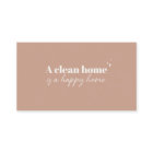 Modern House Cleaning Service Boho Blush Maid 