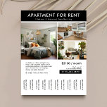 Modern House Property For Rent Tear Off Strips Flyer<br><div class="desc">Minimalist House or Apartment For Rent marketing tear-off strips flyer with space for 3 photos, your contact details and 10 tear-off strips (manually cut slips with scissors for easy tearing). This fully customisable black and white property to let leaflet features a simple design with space for your custom text and...</div>