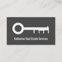 Modern Housing Silhouette Real Estate Agent