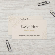 Modern HR Business Card