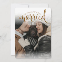 Modern Humans Getting Married Pet Photo Engagement