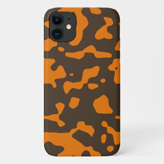 Modern Hunting Pattern Camouflage Iphone4/4S Cover (Back)