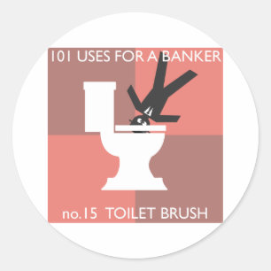 modern hygiene explained classic round sticker