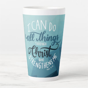 Modern I Can Do All Things Coffee Mug