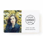 Modern ID Card | Logo Photo Business Employee