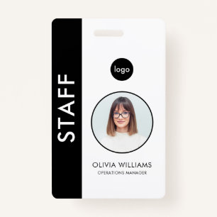 Modern ID Custom Employee ID Badge