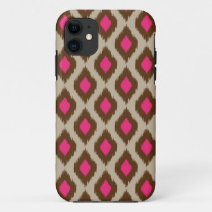Modern ikat pattern iPhone 11 case