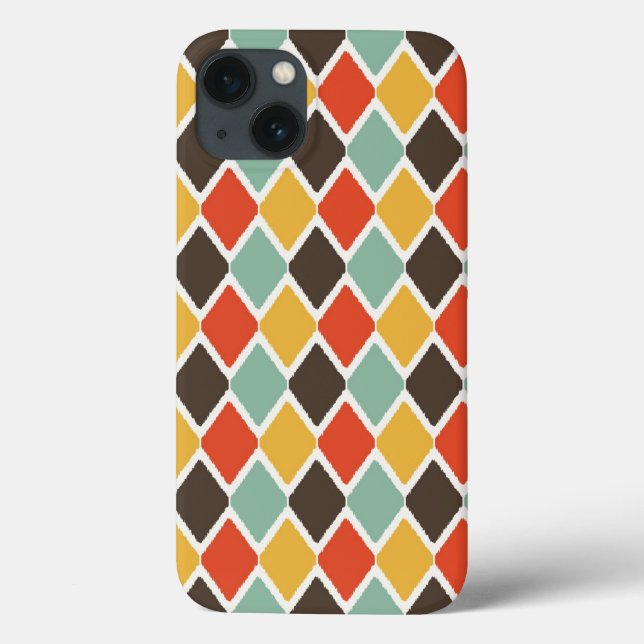 Modern ikat tribal fashion pattern Case-Mate iPhone case (Back)