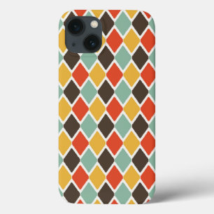 Modern ikat tribal fashion pattern iPhone 13 case