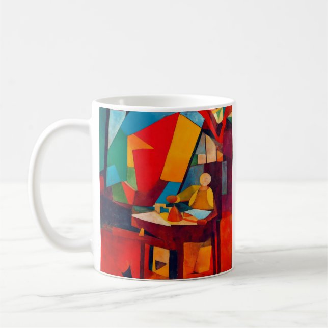 Modern Impressionist An Artist’s Studio Coffee Mug (Left)