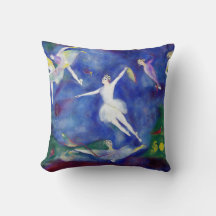Modern Impressionist Ballerinas in the Sky