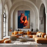 Modern Impressionist Boxing Gloves Strength