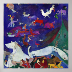 Modern Impressionist Noah's Ark 1 Poster