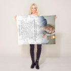 Modern In Loving Memory Marble Photo Keepsake