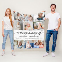 Modern In Loving Memory Photo Collage