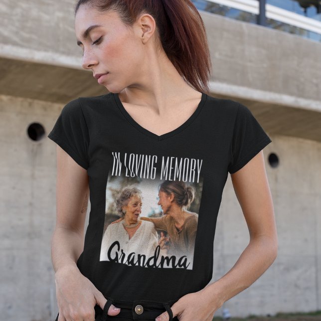 Modern | In Loving Memory | Photo  T-Shirt (Creator Uploaded)