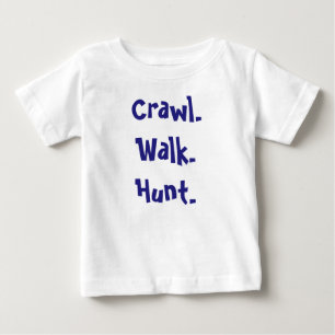 Modern Infant Typography Romper Baby T-Shirt