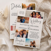 Modern Informal Snapshots 2 in 1 Details & Wedding