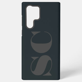 Modern Initial Minimal  Samsung Galaxy Case