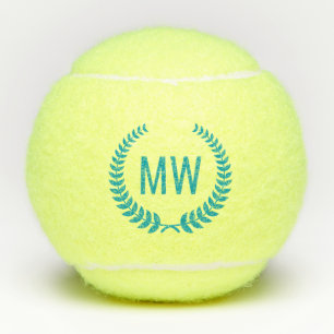 Modern Initials Tennis Balls