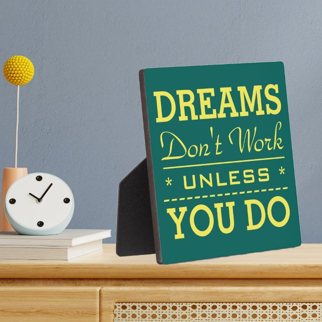 Modern Inspirational Typography Quote Plaque (Creator Uploaded)