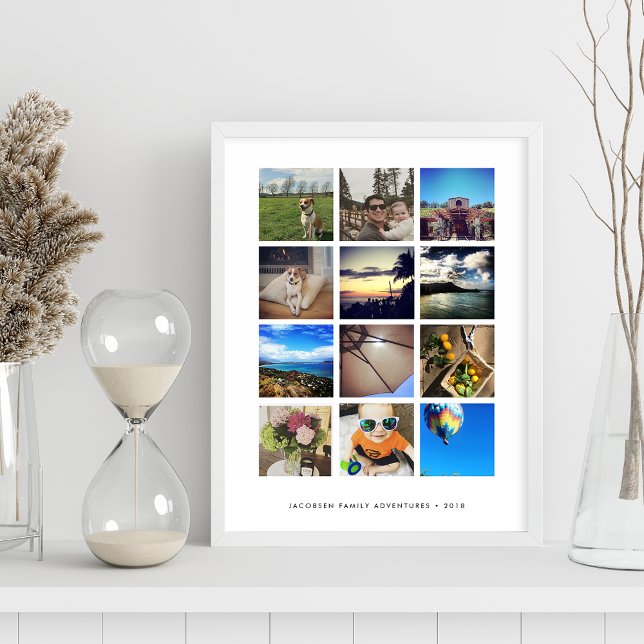 Modern Instagram Photo Collage Poster (Creator Uploaded)