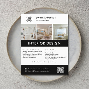 Modern Interior Designer Marketing  Flyer