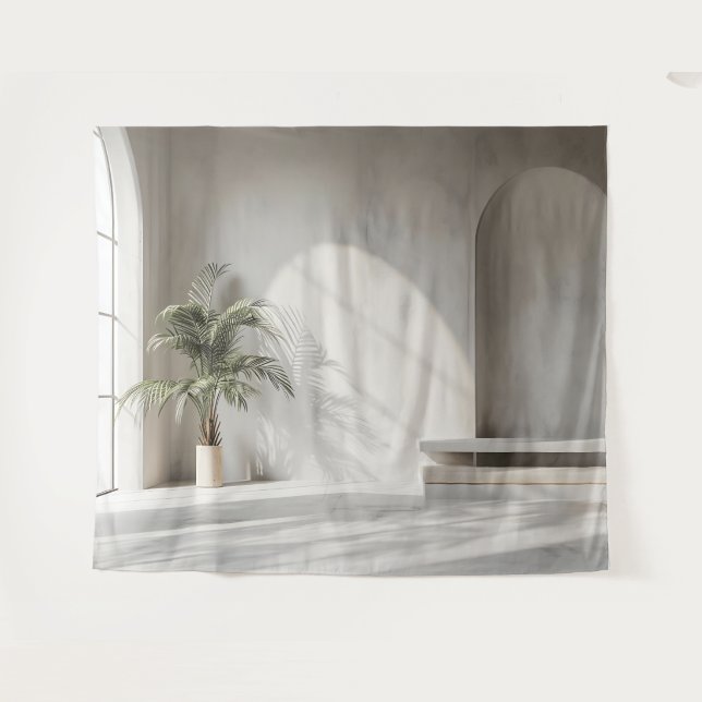 Modern Interior Living Room Backdrop Tapestry (Front (Horizontal))