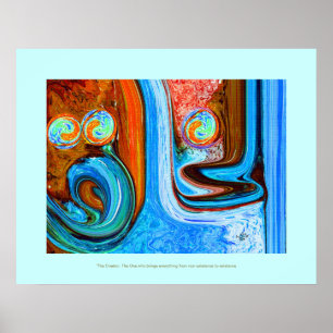 Modern Interior Paintings Poster