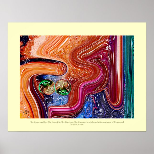 Modern Interior Paintings Poster (Front)