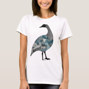 Modern interpretation of a goose geometric shapes T-Shirt