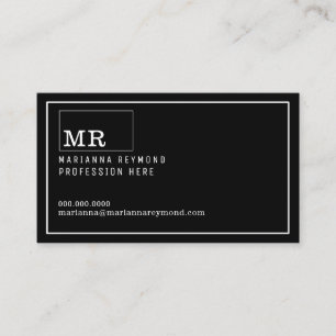 modern introduction contact-card, profession business card