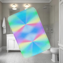 Modern iridescent pastel rainbow coloured