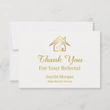 Modern Ivory & Gold Real Estate