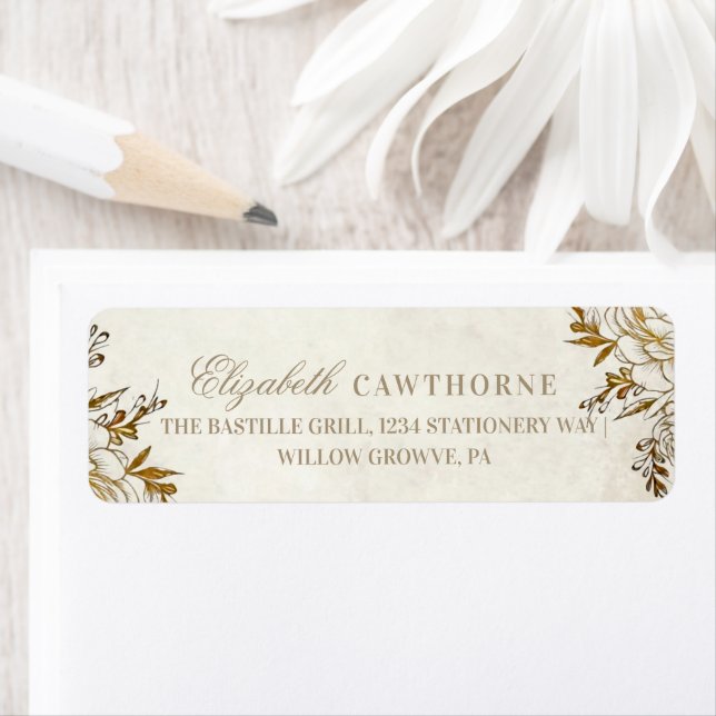 Modern Ivory & Gold ⎮Rose Elegant Wedding (Insitu)