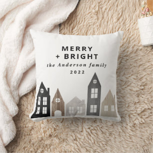 Modern Japan Christmas Nordic houses stylish  Cushion