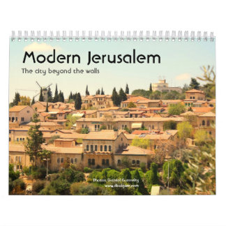 Modern Jerusalem Calendar
