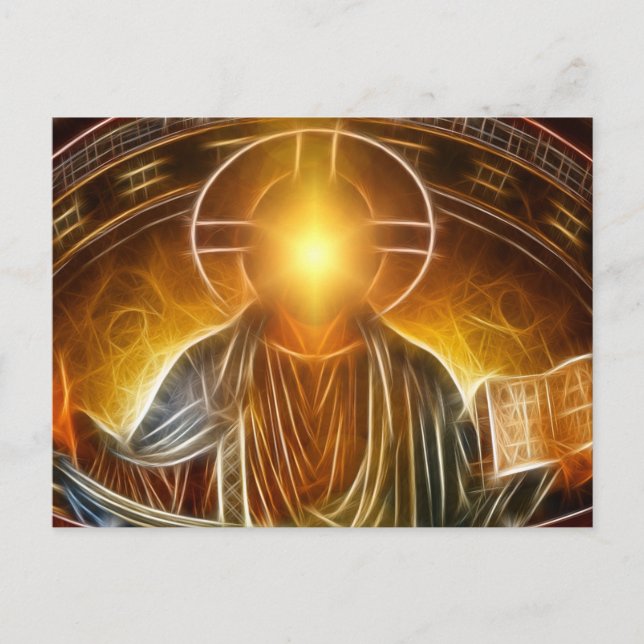 modern jesus postcard (Front)