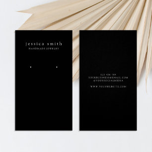 Modern Jewellery Earring Display Card