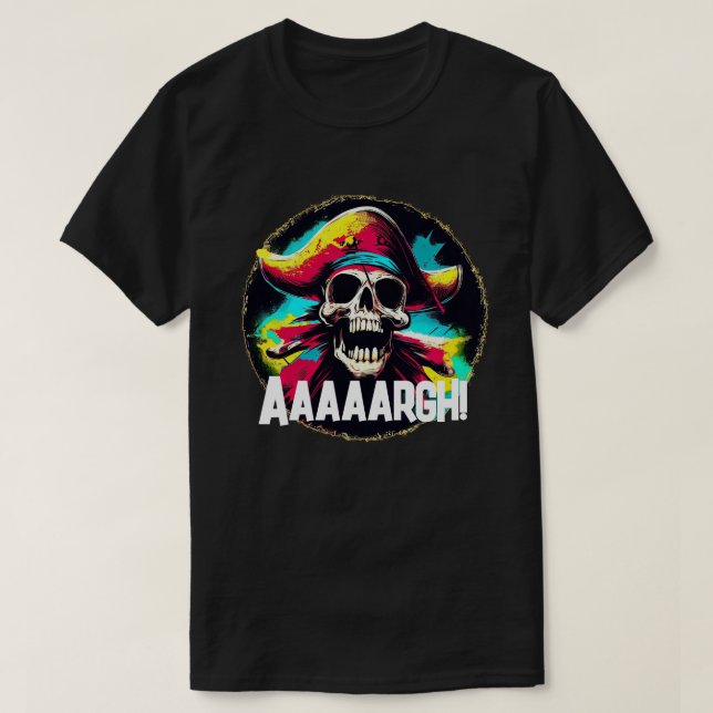 Modern Jolly Roger T-Shirt (Design Front)