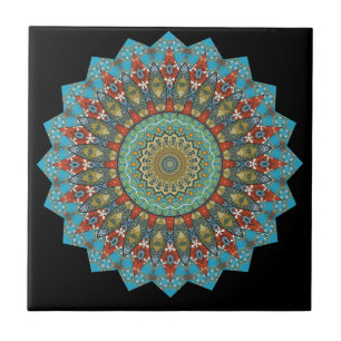 Modern  kaleidoscope Ceramic Tile